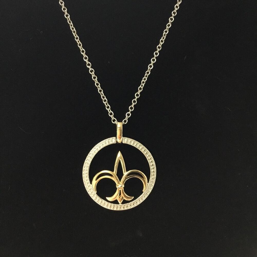 Sterling Silver Crystal Rocket Necklace